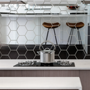 Adesivo de Parede Espelho Hexagonal 3D