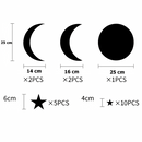 Espelho Decorativo Ciclo Lunar - Kit com 20 Peças