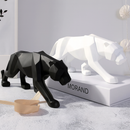 Escultura Pantera Negra – Estilo, Força e Elegância para Sua Decoração