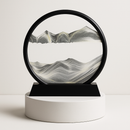 Quadro de Areia em Movimento 3D – Vidro Redondo