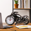 Relógio Despertador Motocicleta Retrô