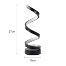 Luminária Espiral Minimalista LED – Design Moderno