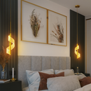 Luminária Pendente Nórdica LED – Design Moderno em Dourado