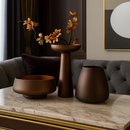 Vaso de Vidro Fosco Luxo Nórdico – Decoração Sofisticada