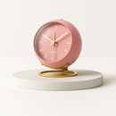 Relógio de Mesa Nórdico Minimalista com Ponteiro Luminoso
