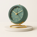 Relógio de Mesa Nórdico Minimalista com Ponteiro Luminoso