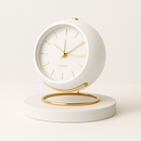 Relógio de Mesa Nórdico Minimalista com Ponteiro Luminoso