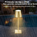 Luminária de Mesa LED com Toque