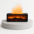 Umidificador de Ar Difusor Chama com LED e Controle Remoto