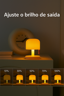 Mini Luminária Luz do Pôr do Sol – Toque de Romance e Conforto para Qualquer Ambiente