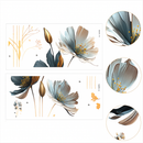 Adesivo Floral Elegance
