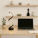 Luminária Espiral Minimalista LED – Design Moderno