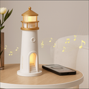 Farol de Projeção de Lua LED com Alto-Falante Bluetooth