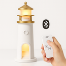 Farol de Projeção de Lua LED com Alto-Falante Bluetooth
