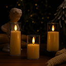 Kit 3 Velas LED Acrílicas Sem Chama – Ilumine com Charme e Segurança
