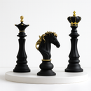 Conjunto de Peças de Xadrez Decorativas