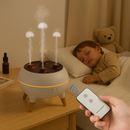 Umidificador de Ar Água-Viva com 5 Portas de Spray e Controle Remoto