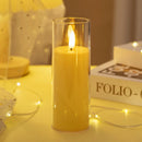 Kit 3 Velas LED Acrílicas Sem Chama – Ilumine com Charme e Segurança