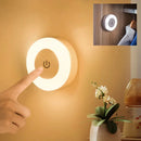 Luz Noturna LED Portátil Recarregável USB – Iluminação Prática e Versátil