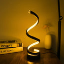 Luminária Espiral Minimalista LED – Design Moderno