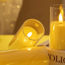 Kit 3 Velas LED Acrílicas Sem Chama – Ilumine com Charme e Segurança