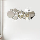 Espelhos Decorativos 3D Adesivos – Kit com 32 Peças