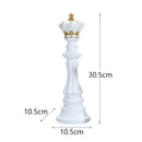 Conjunto de Peças de Xadrez Decorativas