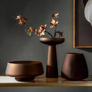 Vaso de Vidro Fosco Luxo Nórdico – Decoração Sofisticada