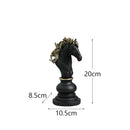 Conjunto de Peças de Xadrez Decorativas