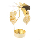 Castiçal Giratório Dourado – Encanto e Movimento na Sua Decoração