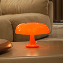 Luminária Cogumelo Minimalista LED – Toque com Dimerização