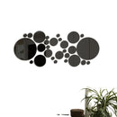 Espelhos Decorativos 3D Adesivos – Kit com 32 Peças