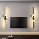Luminária de Parede LED Minimalista – Preto