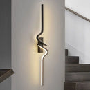 Luminária de Parede LED Minimalista – Preto