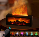 Umidificador de Ar Difusor Chama com LED e Controle Remoto