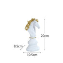 Conjunto de Peças de Xadrez Decorativas