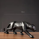 Escultura Pantera Negra – Estilo, Força e Elegância para Sua Decoração