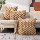 Capa de Almofada Texturizada Creme – Sofisticação em Cada Detalhe