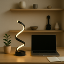 Luminária Espiral Minimalista LED – Design Moderno