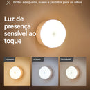Luz Noturna LED Portátil Recarregável USB – Iluminação Prática e Versátil