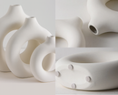 Vaso Círculo Zen – Beleza Minimalista com Leveza e Segurança