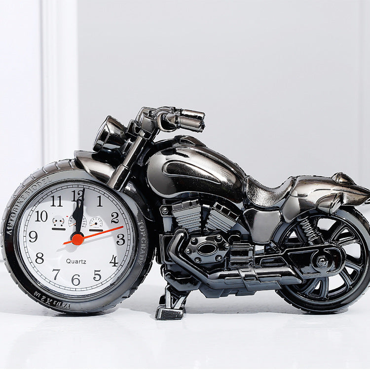 Relógio Despertador Motocicleta Retrô
