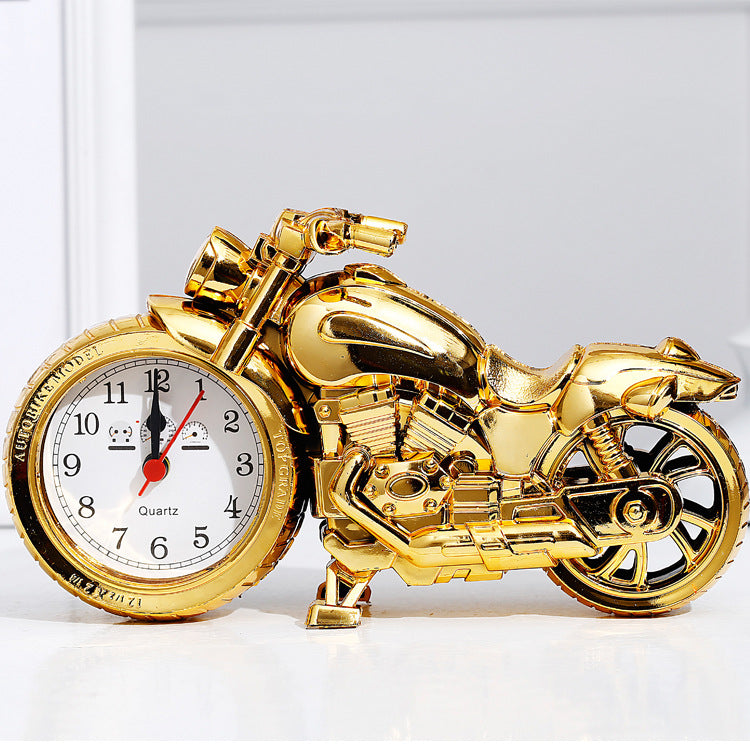 Relógio Despertador Motocicleta Retrô