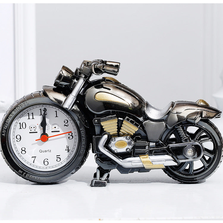 Relógio Despertador Motocicleta Retrô
