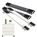 Suporte Base Com Rodinhas Ajustável Máquina Lavar, Fogão E Móveis - suporte até 200kg