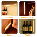 🔥ÚLTIMO DIA DE 49% DE DESCONTO - 💡 Luzes LED Magnéticas Recarregáveis com Sensor Inteligente Sem Impacto