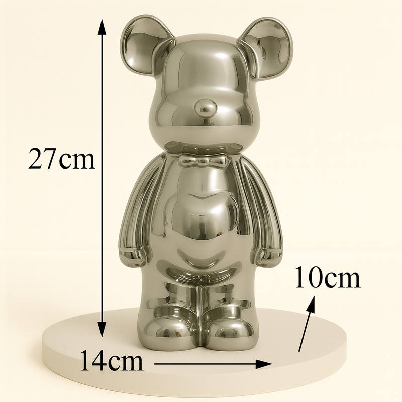 Ursos Decorativos de Cerâmica – 27cm