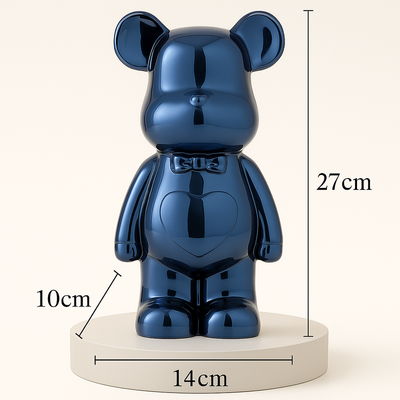 Ursos Decorativos de Cerâmica – 27cm