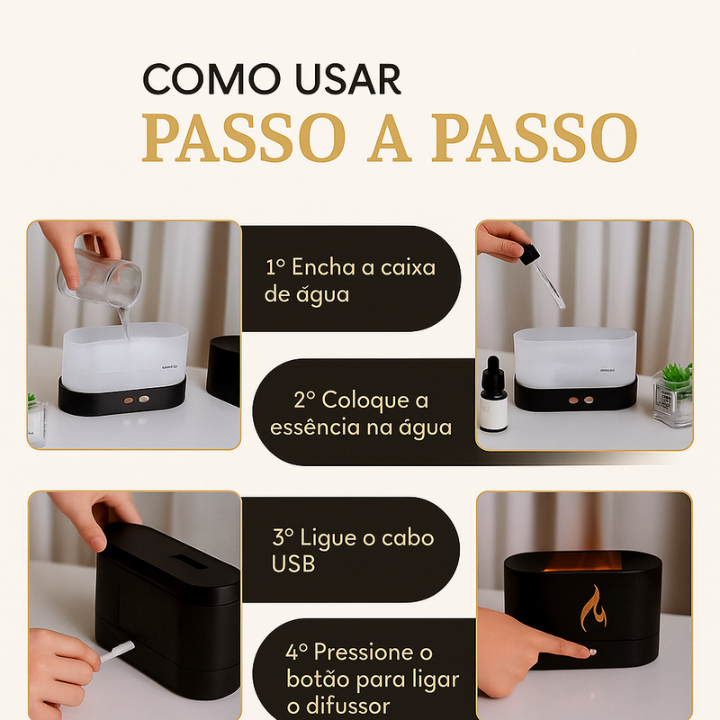 Umidificador Aromático