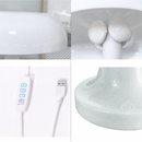 Luminária Cogumelo Minimalista LED – Toque com Dimerização